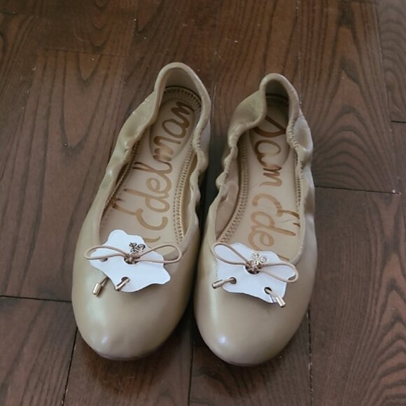 New Sam Edelman Felicia Ballet Flats Leather with Rounded Toe Size 8.5 - Picture 6 of 11